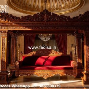 Wooden Royal Swing Design with Artistic Traditional Touch No-7966
