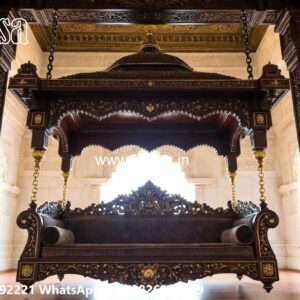 Decorative Wood Carving Swing Design for Hall Spaces No-8028