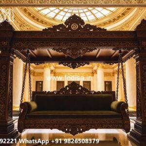 Wood Carving Swing Design for Modern Traditional Homes No-8032