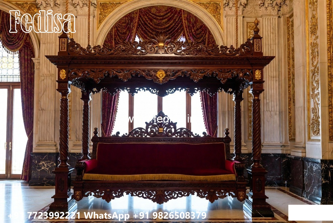 Wooden Swing Design for Traditional South Indian Homes No-8144