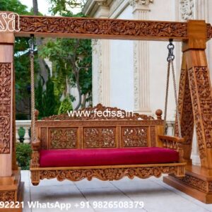 Modern Wooden Swing Design with Sleek Finishing Style No-8145