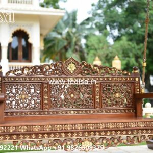 Premium Wooden Swing Design for Modern Villa Decor No-8151