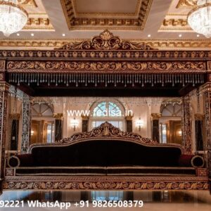 Luxury Wooden Swing Design for Spacious Hall Interiors No-8155