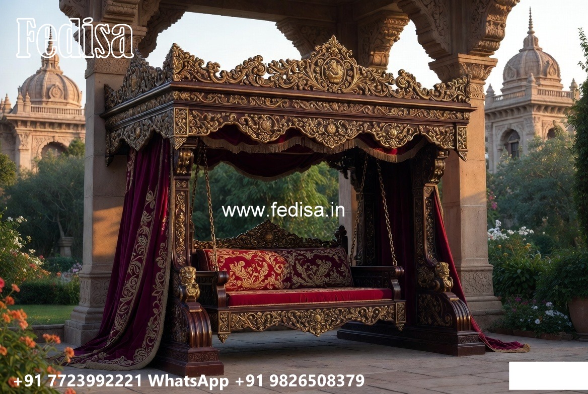 Modern Luxury Wooden Swing Design for Villas No-8177