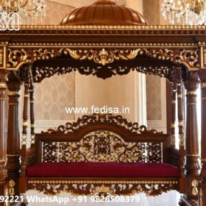 Wooden Swing Design with Rich Traditional Craftsmanship No-8185