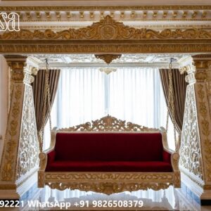 Wooden Swing Design for Elegant Family Sitting Space No-8193