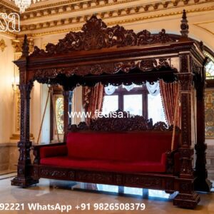 Luxury Swing Design with Artistic Carving Patterns No-8211