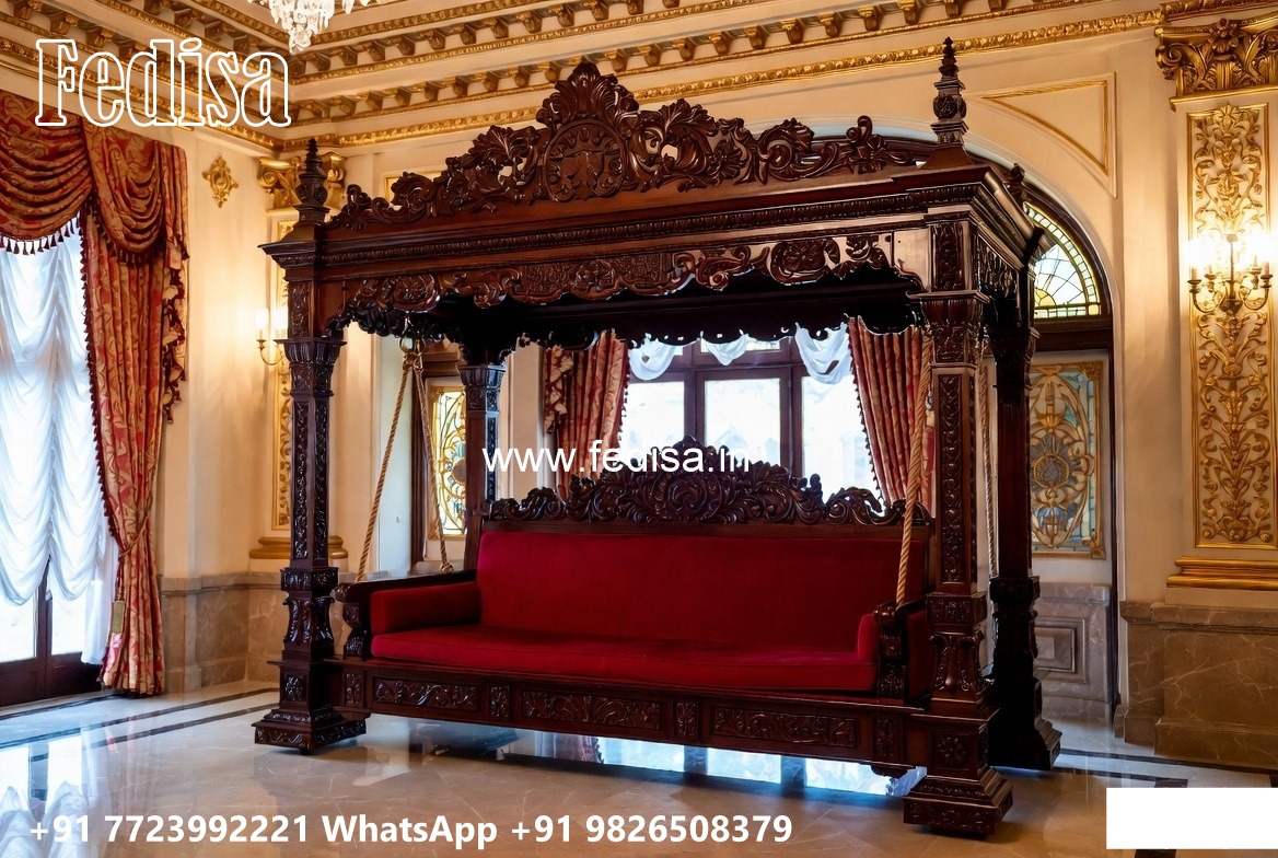 Luxury Swing Design with Artistic Carving Patterns No-8211