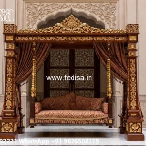 Luxury Swing Design with Artistic Wooden Patterns No-8237