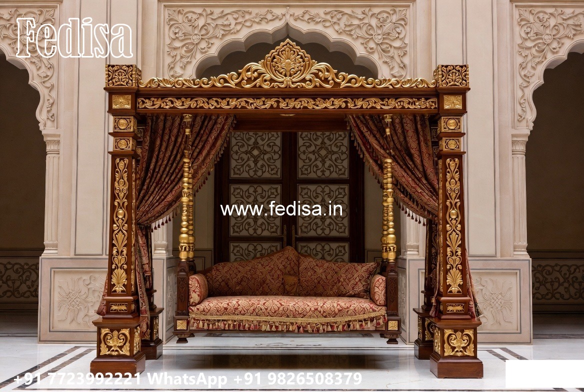 Luxury Swing Design with Artistic Wooden Patterns No-8237