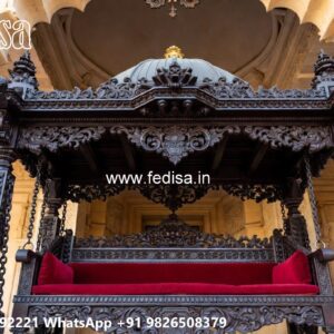 Luxury Swing Design with Beautiful Carved Backrest No-8246