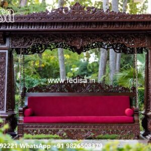 Luxury Swing Design with Traditional Wooden Craft Style No-8255