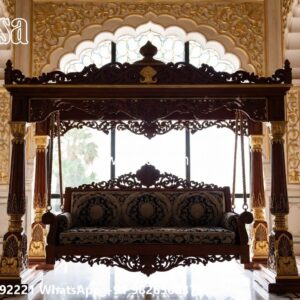 Luxury Swing Design with Artistic Floral Engraving No-8272