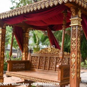Luxury Swing Design with Elegant Wooden Craftsmanship No-8275