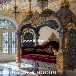 Premium Royal Swing Design with Antique Golden Finish No-8404
