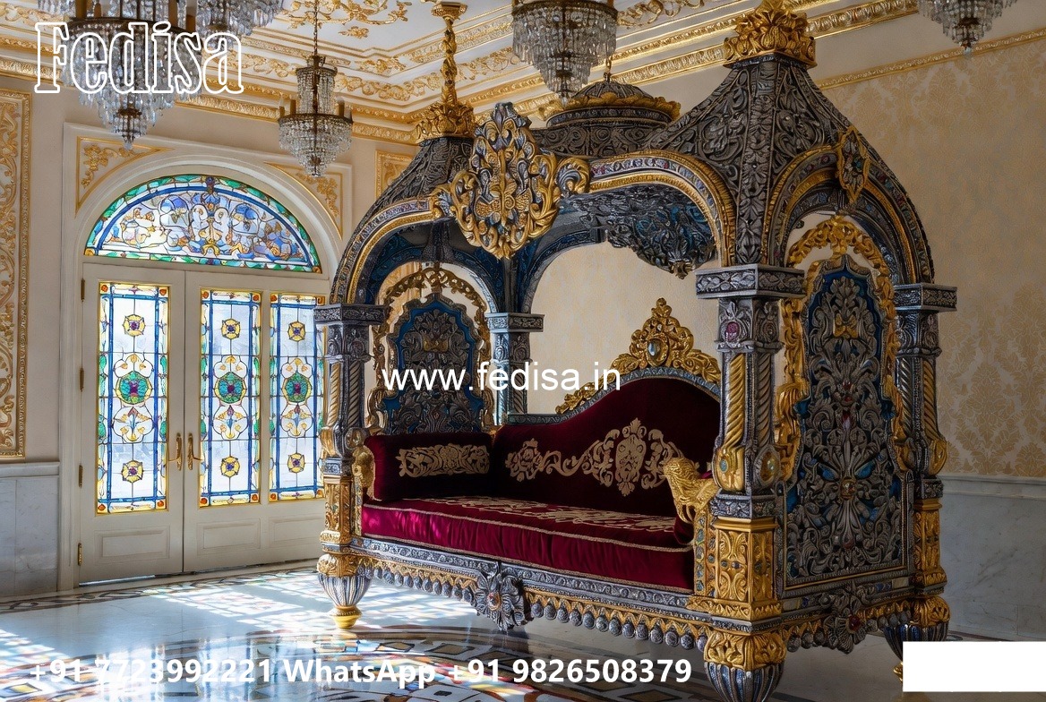 Premium Royal Swing Design with Antique Golden Finish No-8404