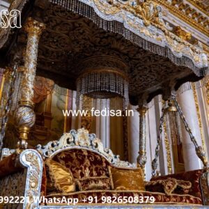 Stylish Royal Swing Design with Decorative Brass Chains No-8406