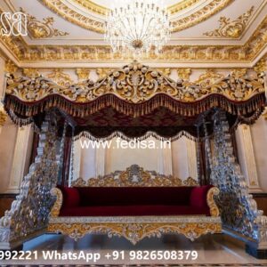 Stylish Royal Swing Design with Elegant Wooden Texture No-8433