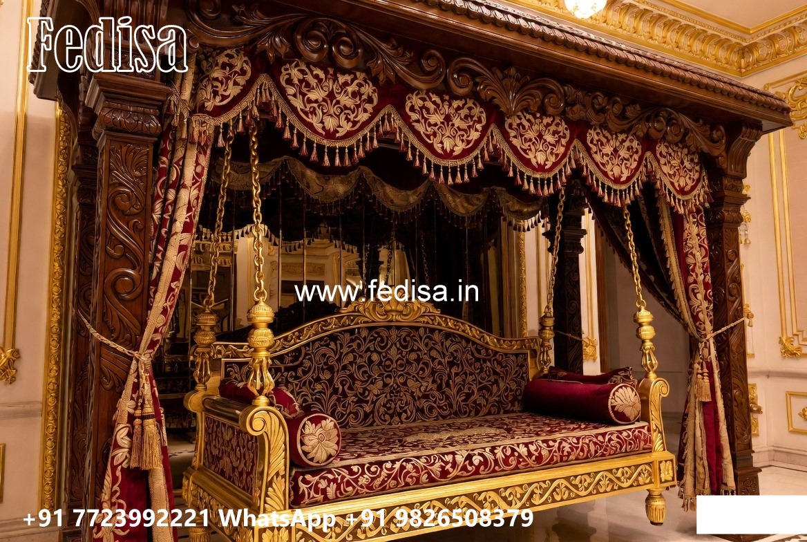 Royal Swing Design with Traditional Indian Carving No-8439
