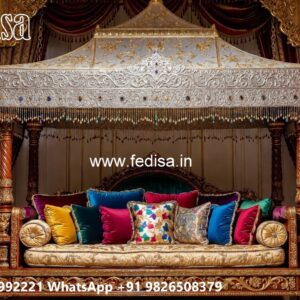 Beautiful Royal Swing Design for Elegant Sitting Areas No-8440
