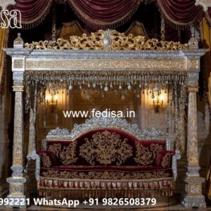 Handcrafted Wood Carving Swing Design for Elegant Living Rooms No-8452