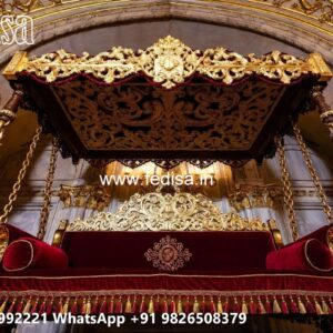 Vintage Wood Carving Swing Design with Traditional Beauty No-8462