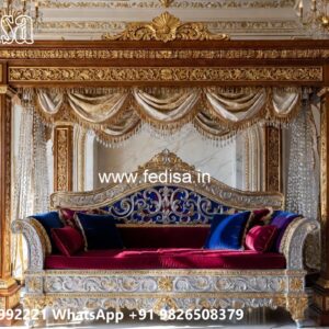 Indoor Wood Carving Swing Design for Stylish Seating Areas No-8463