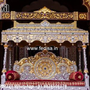 Royal Wood Carving Swing Design for Palace Inspired Homes No-8470