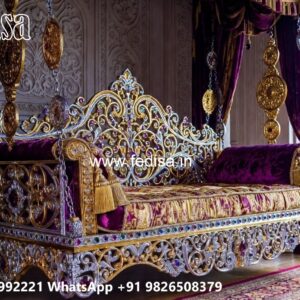 Wood Carving Swing Design Ideas for Sophisticated Interiors No-8472