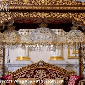 Decorative Wood Carving Swing Design for Hall Spaces No-8478