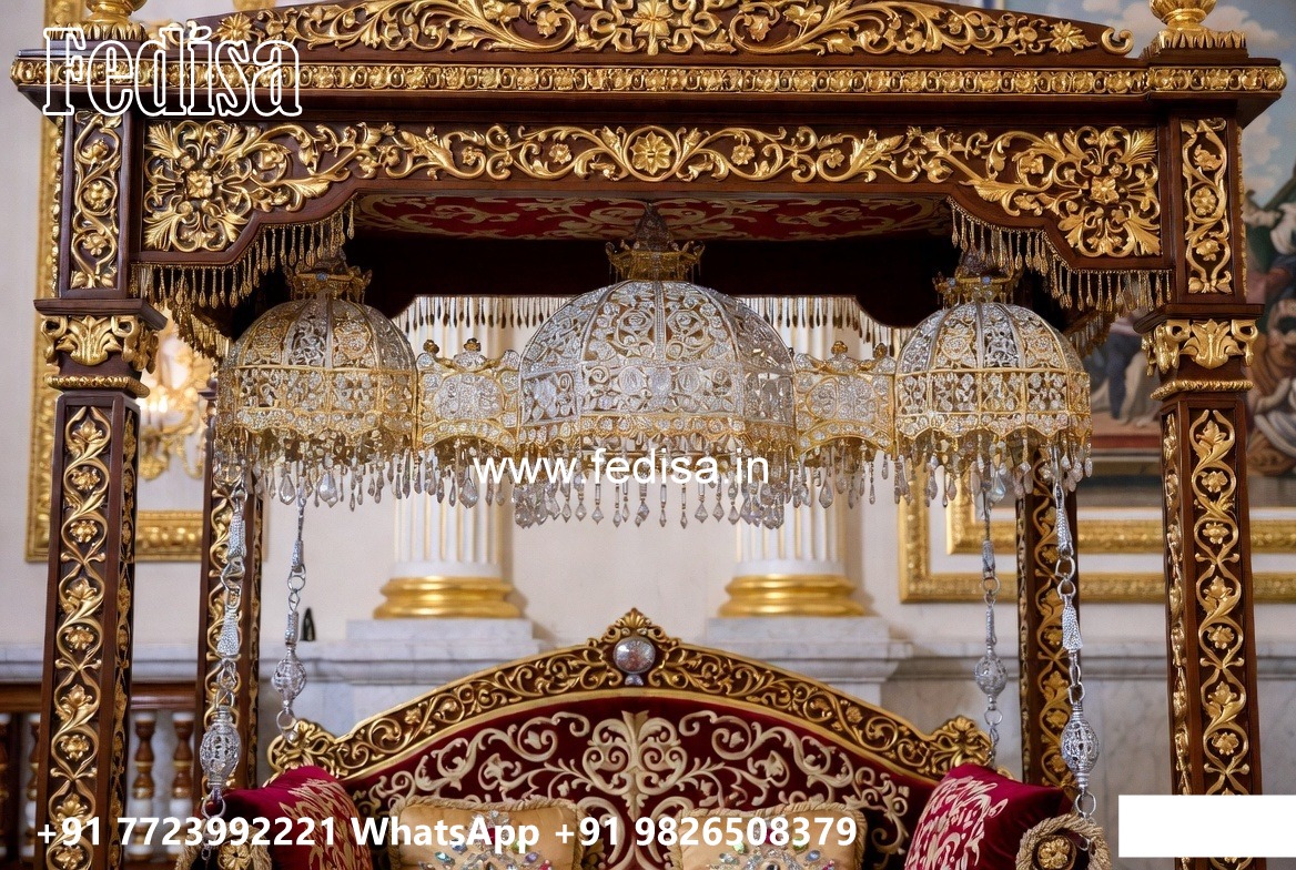 Decorative Wood Carving Swing Design for Hall Spaces No-8478