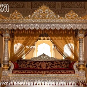 Wood Carving Swing Design Ideas for Royal Home Interiors No-8522