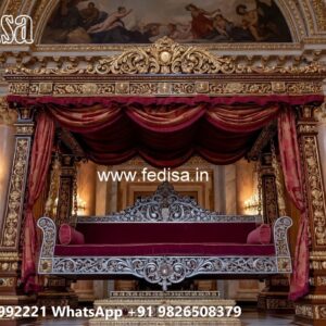 Wood Carving Swing Design with Beautiful Handcrafted Finish No-8544