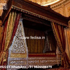 Royal Wood Carving Swing Design with Palace Inspired Carving No-8547