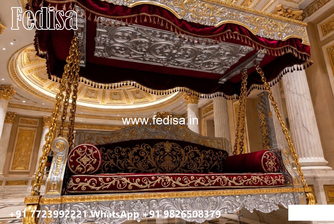 Decorative Wood Carving Swing Design with Stylish Beauty No-8548