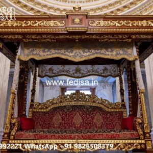Antique Wooden Swing Design for Traditional Interior Look No-8559