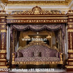 Custom Wooden Swing Design for Premium Home Interiors No-8564