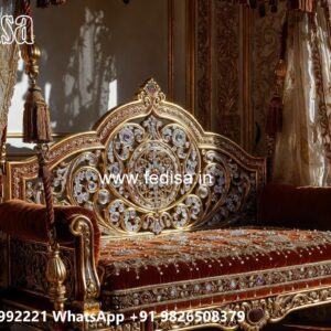 Vintage Wooden Swing Design for Heritage Home Decor No-8572