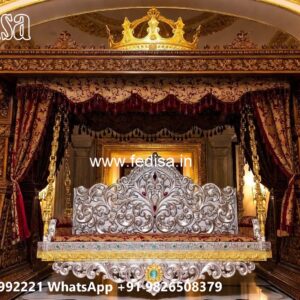 Royal Maharaja Wooden Swing Design for Luxury Homes No-8575