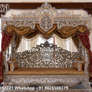 Artistic Wooden Swing Design with Elegant Finishing No-8581
