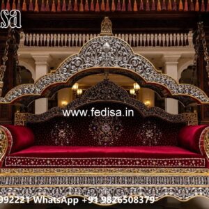 Wooden Swing Design with Royal Heritage Finishing No-8604