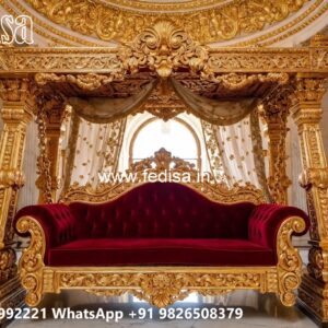 Wooden Swing Design with Antique Polish Finishing No-8616