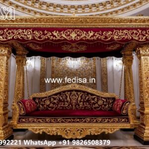 Wooden Swing Design for Comfortable Indoor Seating No-8629