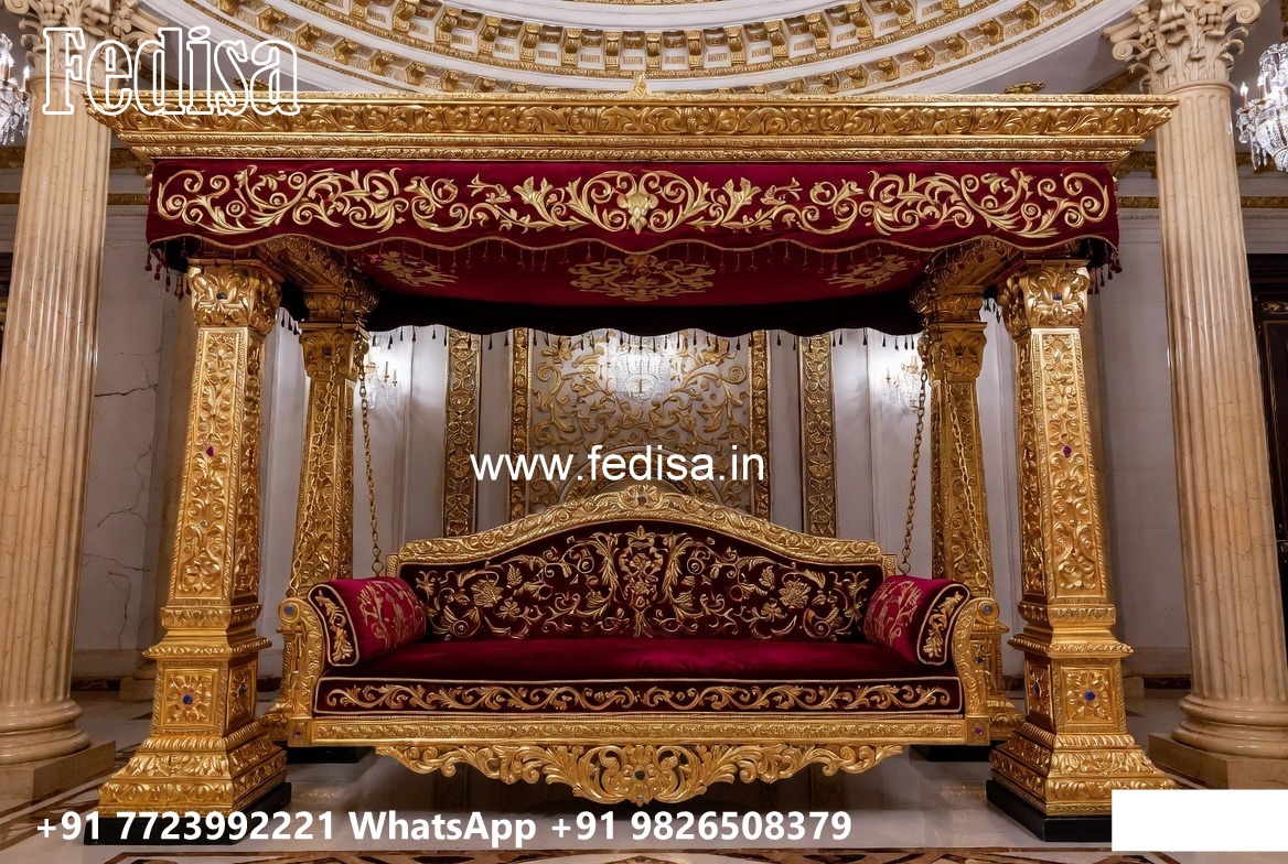 Wooden Swing Design for Comfortable Indoor Seating No-8629