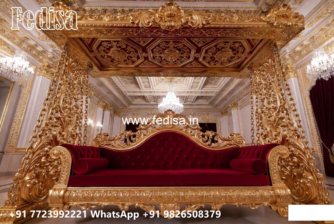 Wooden Swing Design for Elegant Family Sitting Space No-8643