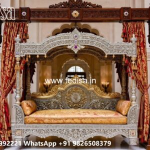 Wooden Swing Design with Luxury Teak Wood Finish No-8649
