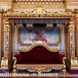 Luxury Swing Design with Beautiful Carved Backrest No-8696