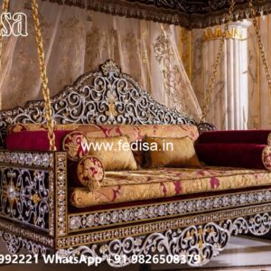 Luxury Swing Design with Decorative Cushion Arrangement No-8720